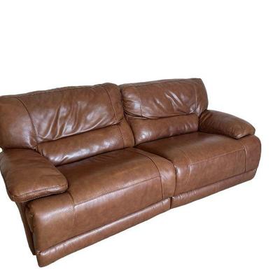 Leather Dual Reclining Sofa
