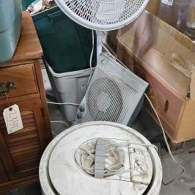 #2356 â€¢ 2 Fans and 1 Air Purifier
