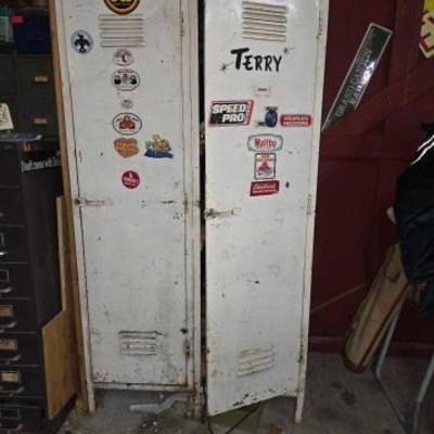 #2444 â€¢ Metal Storage Cabinet
