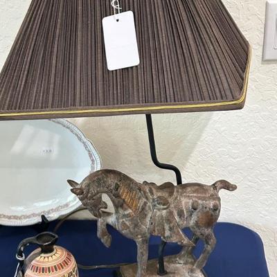 Fredrick Cooper Horse Lamp