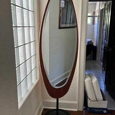 Modern Oval Floor Mirror