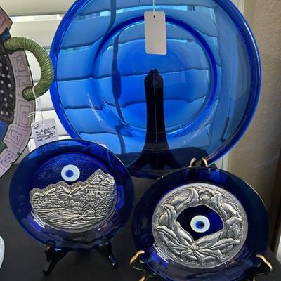 Blue Cobalt Art Glass