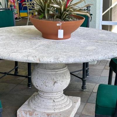 Coquina & Coral Rock Table