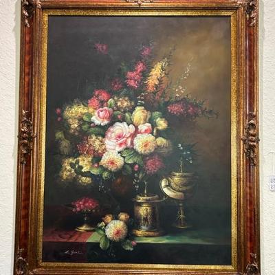 L Frank Large Still Life