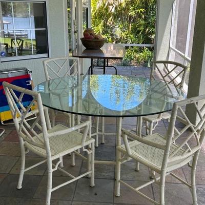 Chippendale Table & Chairs