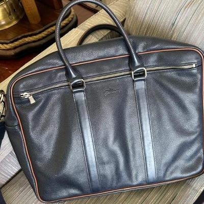 Longchamp Leather Carry Bag