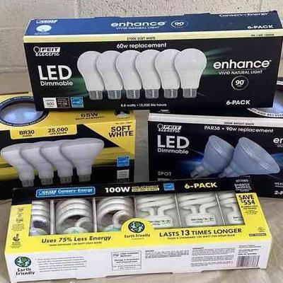 MHT001 - Lot of LED Light Bulbs New