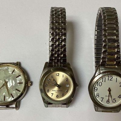 MHT417 - Trio of Quartz Watches and Watch Face