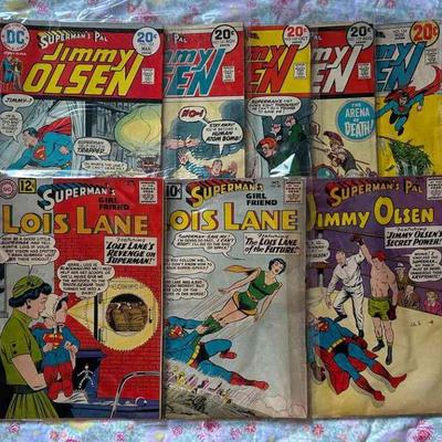 MHT360 Jimmy Olsen & Lois Lane Silver Age (1956-1969) comic Lot