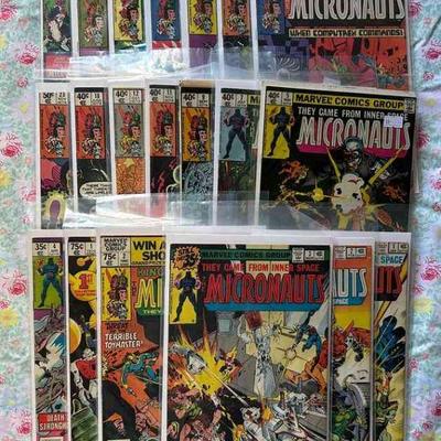 MHT362 - Marvel Comics Micronauts 20+ Lot Bronze Age (1979-1981)