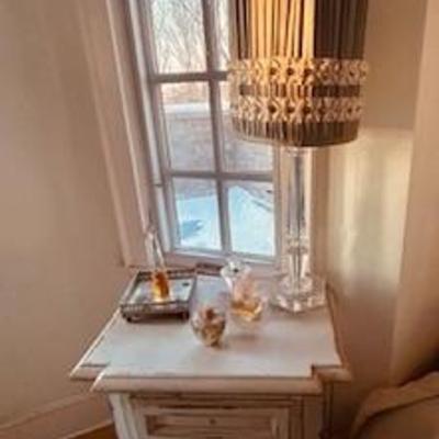 Domain hand painted night stand 