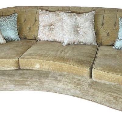 Breuner's Mid Century Sofa With 6 Pillows * Made By Breuner's Fine Furniture
