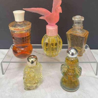 Vintage Perfumes In Bottles * Kerkoff * Ambush * Royal Dove * Moonwind * Timeless
