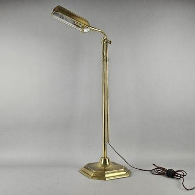 Lot 276 | Vintage Brass Stiffel Lamp w/ Adjustable Height