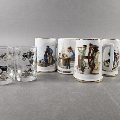 Lot 39 | Vintage Norman Rockwell Steins & More!