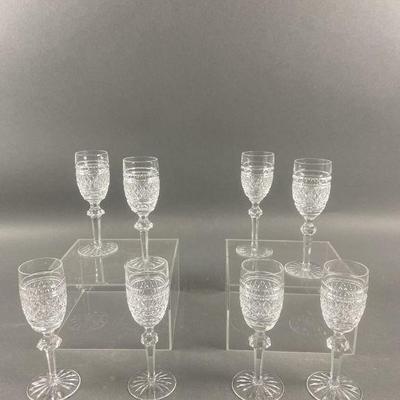 Lot 184 | 8 Waterford Castletown Cordial Goblets
