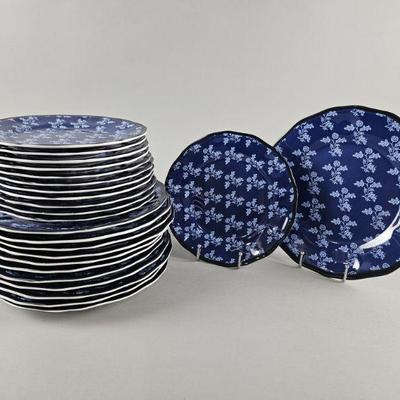 Lot 135 | Vintage Blue Sur La Table Melamine Plates