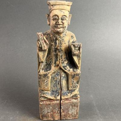 Lot 221 | Antique Chinese Wood Statue