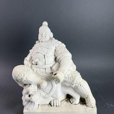 Lot 237 | Carved Stone Asian Statue