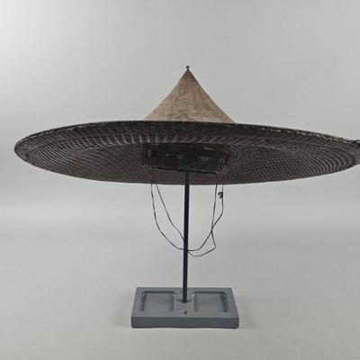 Lot 309 | Vintage Chinese/Asian Rice Farmer Hat