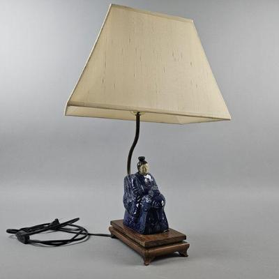 Lot 375 | Vintage Chinese/Asian Figure Lamp