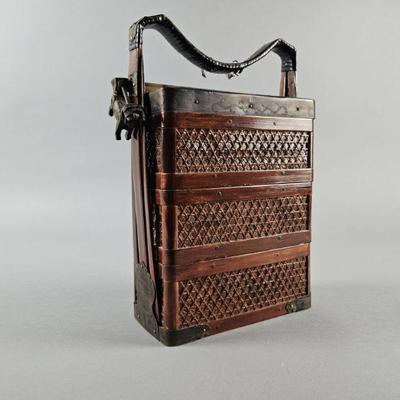 Lot 198 | Antique Wooden Bento Box