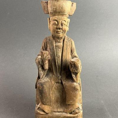 Lot 220 | Antique Chinese Wood Sculpture