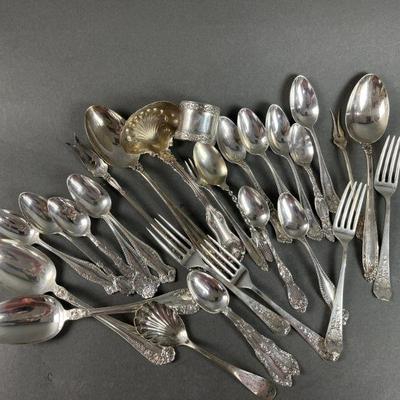 Lot 4a | Antique Sterling Silver Spoons, etc