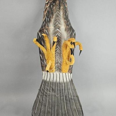 Lot 318 | Large Vintage Ornate Eagle Kite