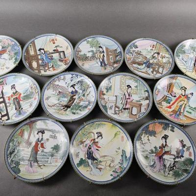 Lot 34 | 1980s Imperial Jingdezhen Porcelain Plates