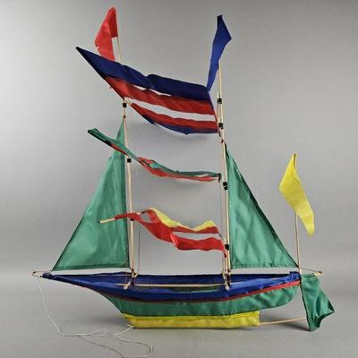 Lot 446 | Vintage Sailing Ship Kite
