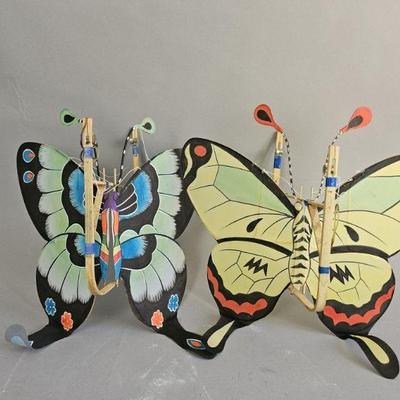 Lot 420 | Chinese Silk Butterfly Kites