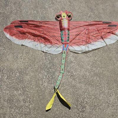 Lot 428 | Large Chinese Silk Dragonfly Kite