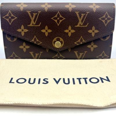 #47 â€¢ Louis Vuitton Monogram Rose Sarah Wallet
