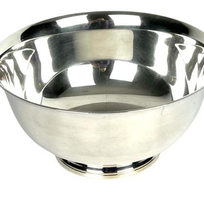 #79 â€¢ S. Kirk & Son Sterling Silver Paul Revere Reproduction Footed Bowl - 9