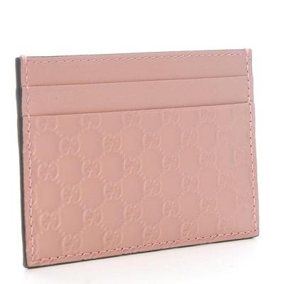#40 â€¢ Gucci Microguccissima Pale Pink Card Holder
