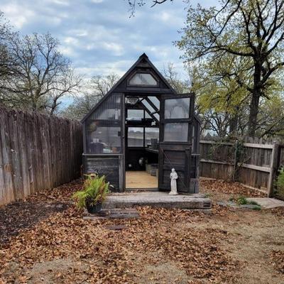 greenhouse not for sale only inside contents