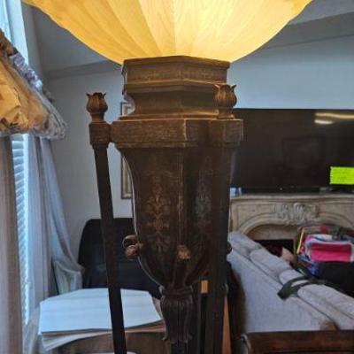Huge torchiere lamp