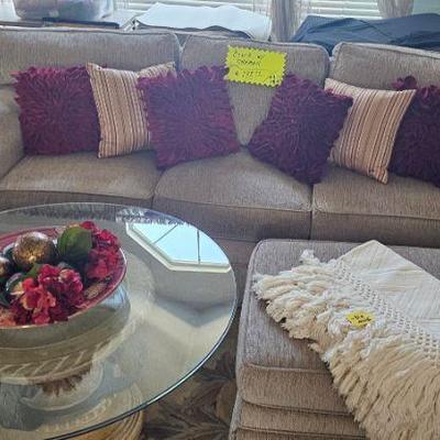$195 sofa with ottoman 