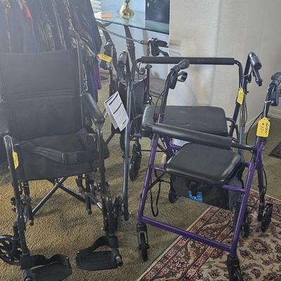 Wheelchair and walkers