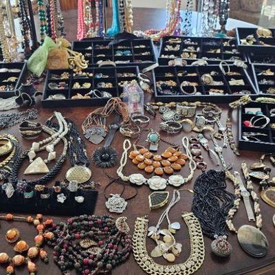 Costume jewelry $3 each.  NOT 75% OFF