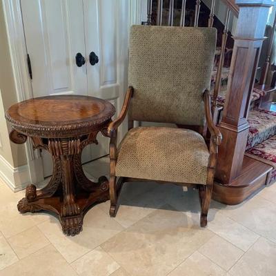 Pr Hall Chairs    Buy It Now  $500.00ea     Center Round Table   Buy it Now  $600.00 
