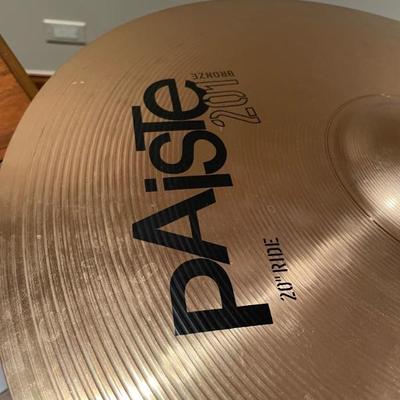 Paiste Cymbal Set, sold with Drum Set 