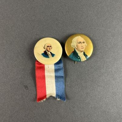 Lot 177 | Vintage George Washington Pins