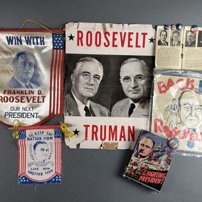 Lot 149 | FDR Roosevelt Memorabilia