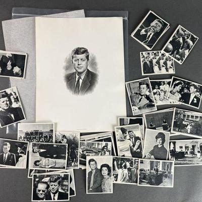 Lot 281 | JFK Engraving & cards
