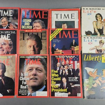 Lot 260 | Vintage Political Time Magazines & More!