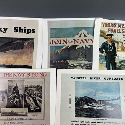 Lot 265 | Vintage Navy Recruiting Posters