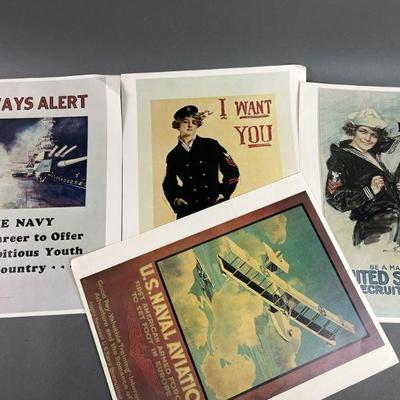 Lot 268 | Vintage Navy Recruitment Posters