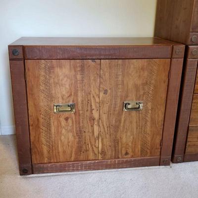 Wood Office Cabinet $25

